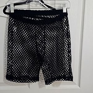 Fishnet Bike Shorts